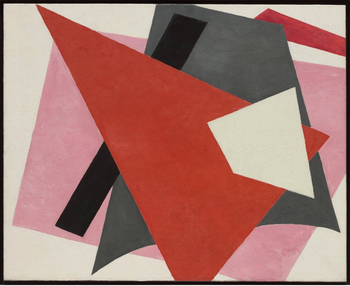 Liubov Popova, Painterly Architectonic, 1917, New York, Museum of Modern Art (MoMA). Philip Johnson Fund. Acc. n.: 14.1958. © 2021. Digital image, The Museum of Modern Art, New York/Scala, Florence