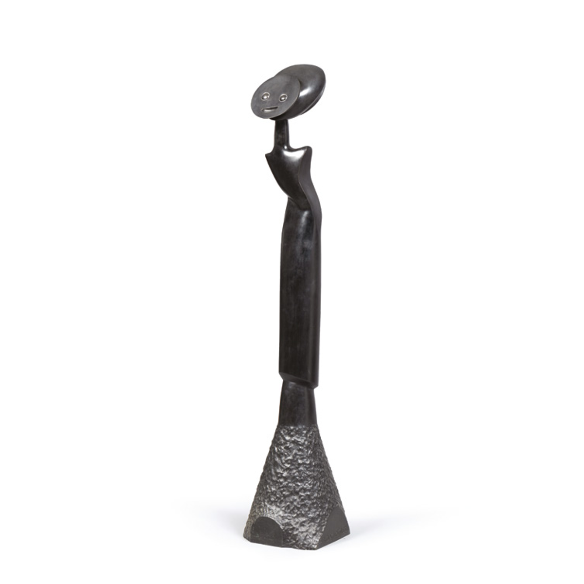 Max Ernst, La Plus Belle, 1967, bronze à patine noir. Est. 1-1,5 million d’euros. © Sotheby’s