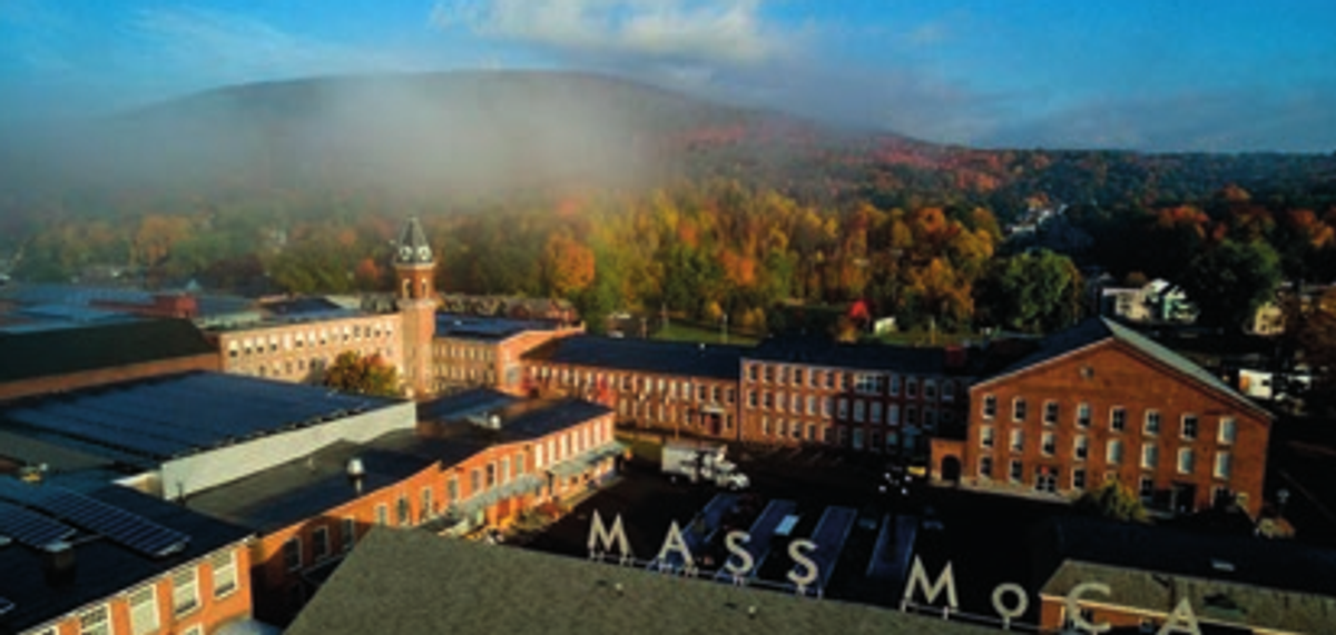 Mass MoCA. Courtesy Massachusetts Museum of Contemporary Art. Photo Grace Clark