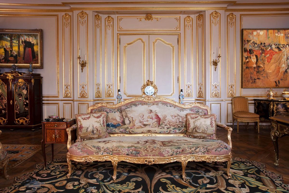 Vue de l’appartement d’Ezra et Cecile Zilkha à New York. Courtesy Sotheby’s