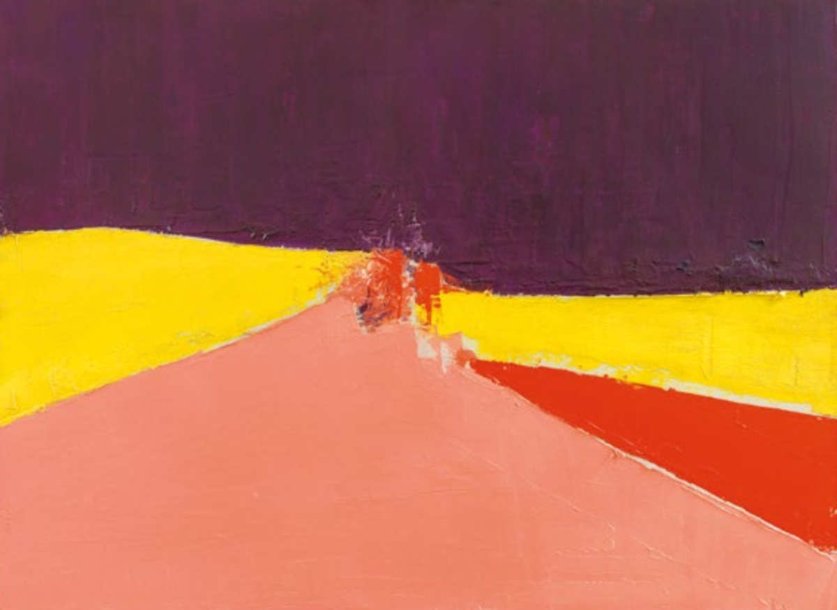 Nicolas de Staël, Agrigente, 1954, huile sur toile, collection particulière. Courtesy Applicat-Prazan, Paris. Photo : Annik Wetter