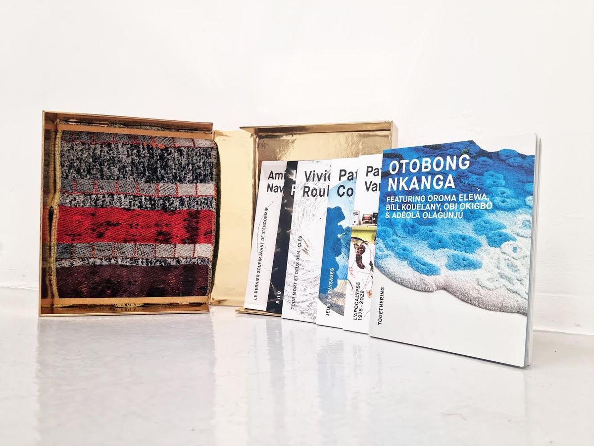 Otobong Nkanga, Fragment of Landscapes, 2022, tapisseries uniques, coffret In Situ 2022.
Courtesy de l'artiste & galerie In Situ - fabienne leclerc, Grand Paris