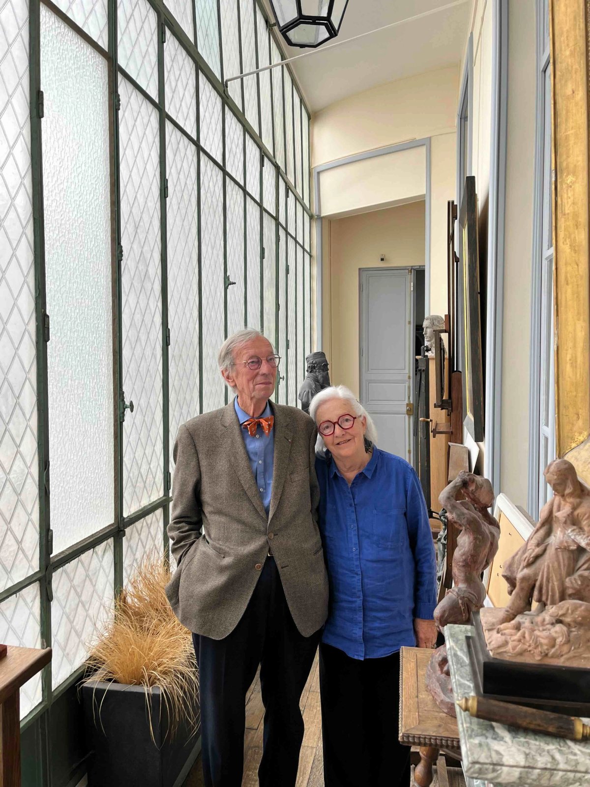 Bruno et Thérèse de Bayser. Courtesy Galerie de Bayser