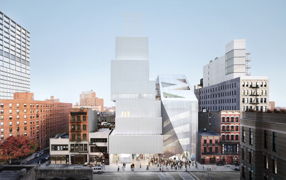 Préfiguration du nouveau bâtiment du New Museum, à New York. Courtesy OMA/bloomimages.de