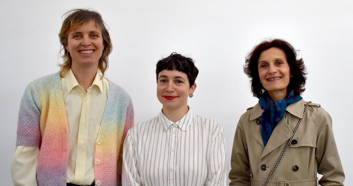 Émilie Renard, Victorine Grataloup, Isabelle Reiher, trois des codirectrices. Photo : DCA
