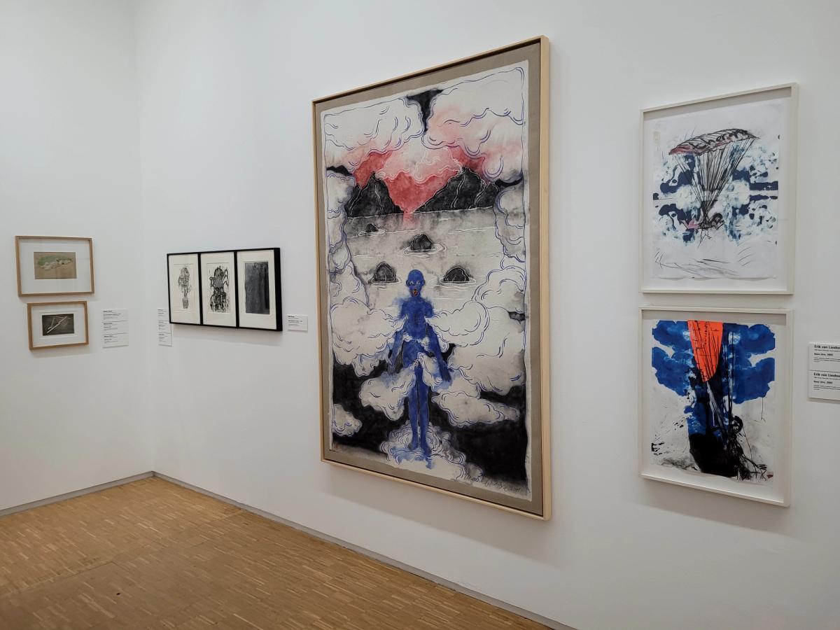 Une partir de la salle permanente consacrée à la collection Florence et Daniel Guerlain au Centre Pompidou. Photo : A.C. 