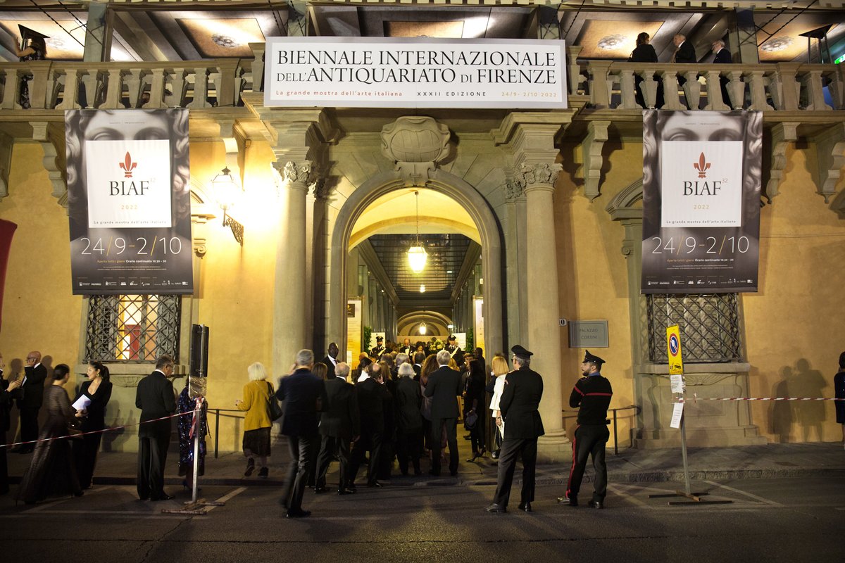 Arrivée au dîner de la Biaf 2022. Courtesy Biaf