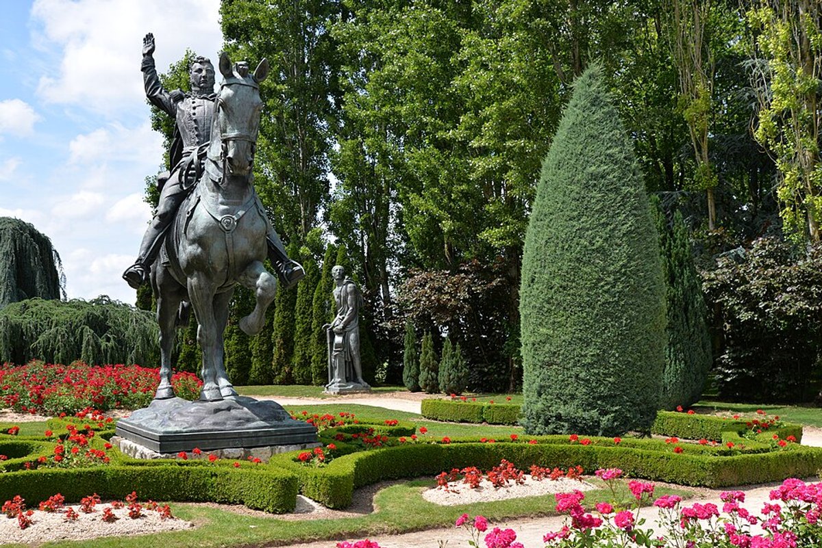 Vue du Jardin-musée départemental Bourdelle d'Égreville. D.R.