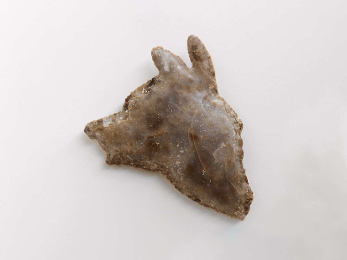 Hubert Duprat, Sans titre, série Les Bêtes, 1992-1999, silex. © Fabrice Gousset