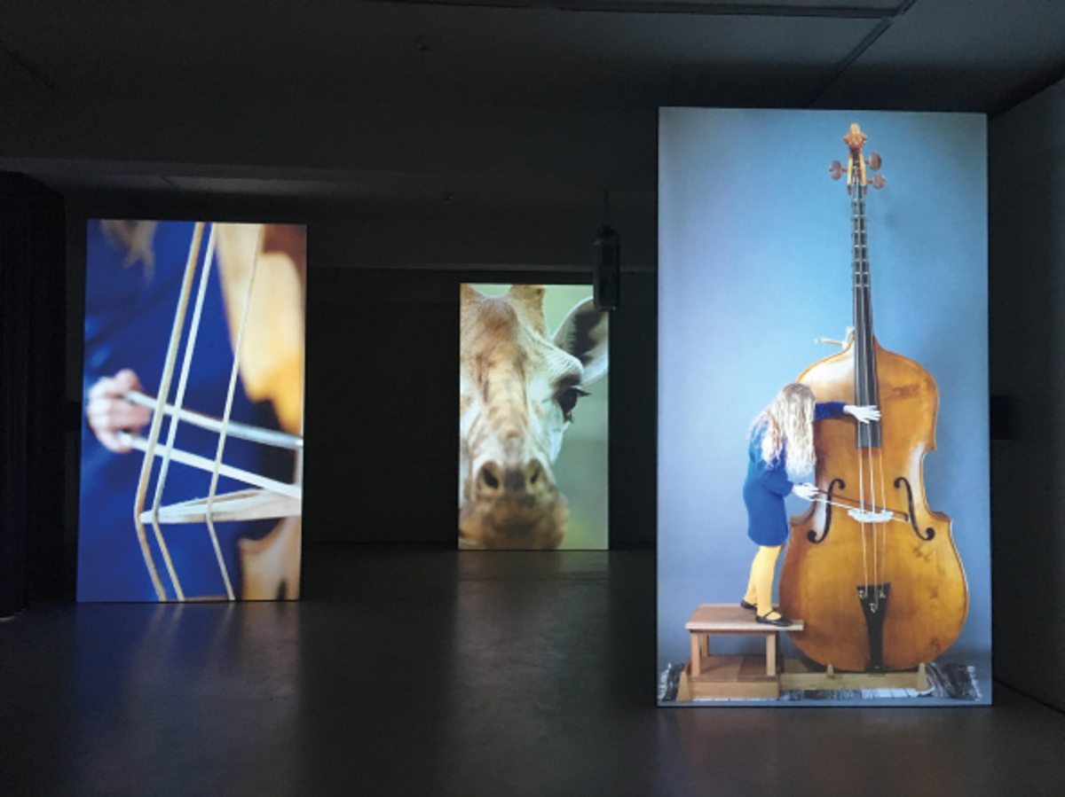 Annika Kahrs, Infra Voice, 2018, installation vidéo. Courtesy de l’artiste
et Produzentengalerie Hamburg