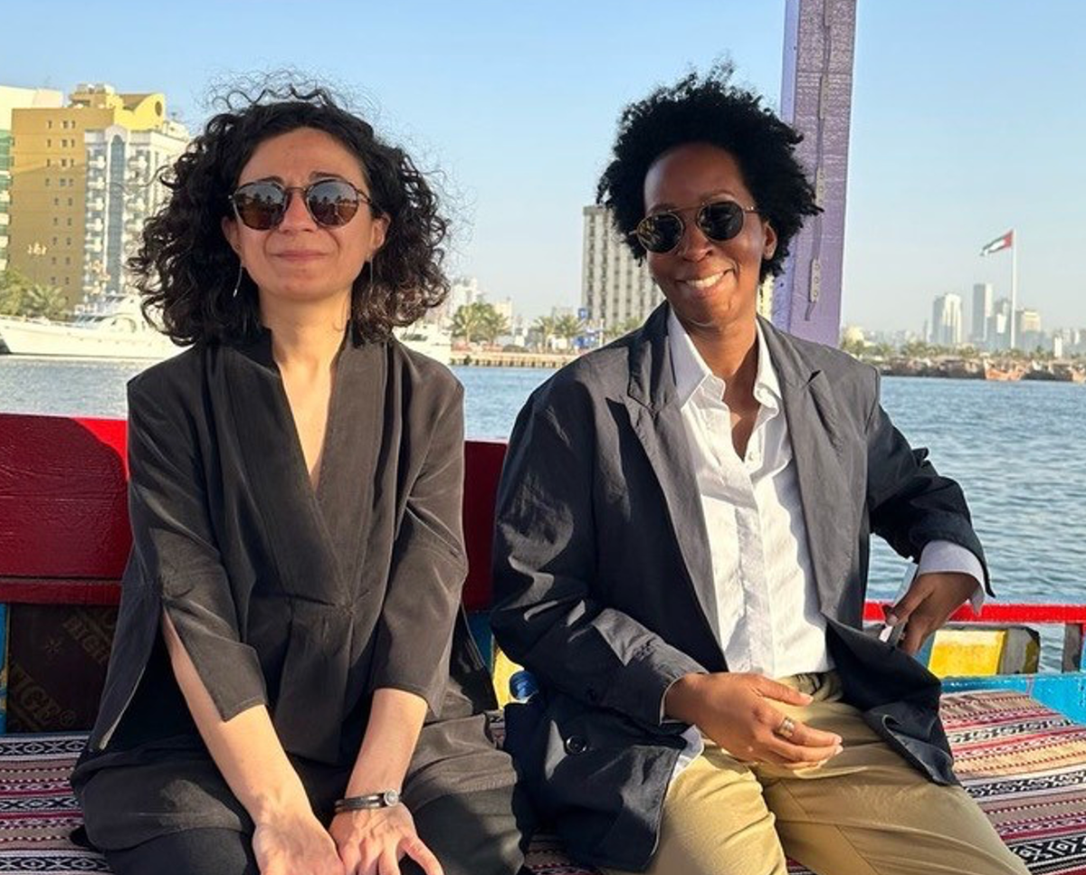 Angela Harutyunyan et Paula Nascimento. Courtesy Sharjah Art Foundation