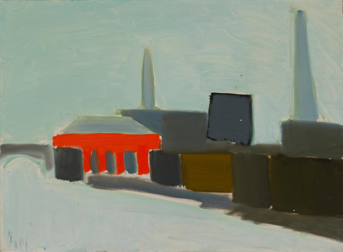 Nicolas de Staël, Quai de Grenelle, 1954. Photo Christie's