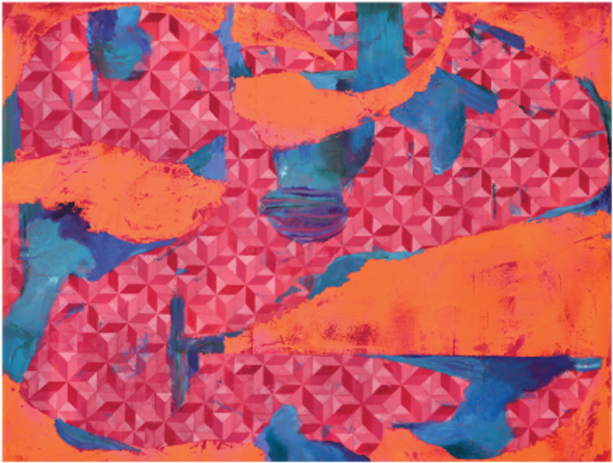 Julien des Monstiers, Sans titre, 2023, huile sur toile.
Courtesy de l’artiste et de la galerie Christophe Gaillard. © Photo Rebecca Fanuele