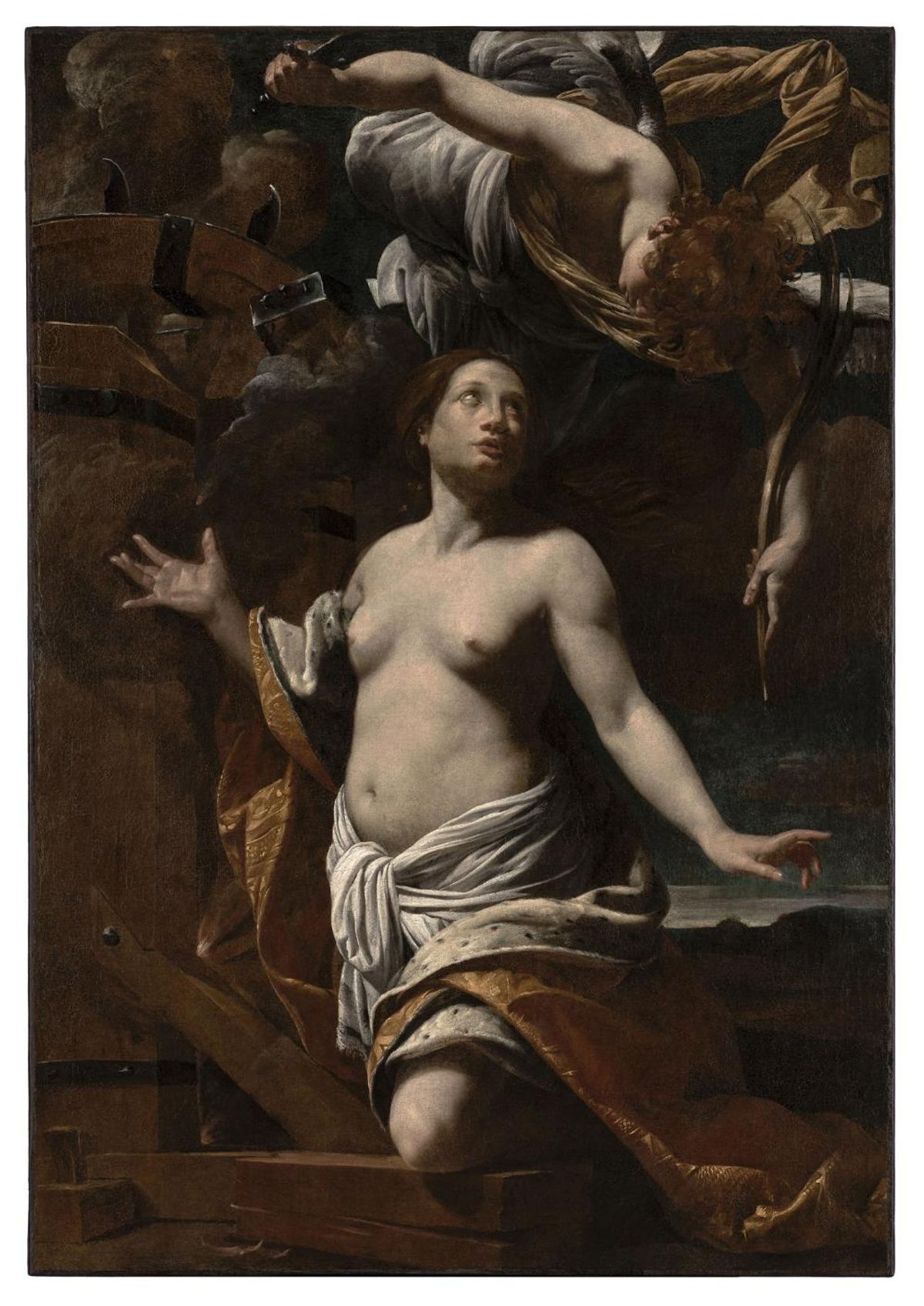 Simon Vouet, Le Martyre de sainte Catherine. © Musée des beaux-arts de Strasbourg. Photo : M. Bertola