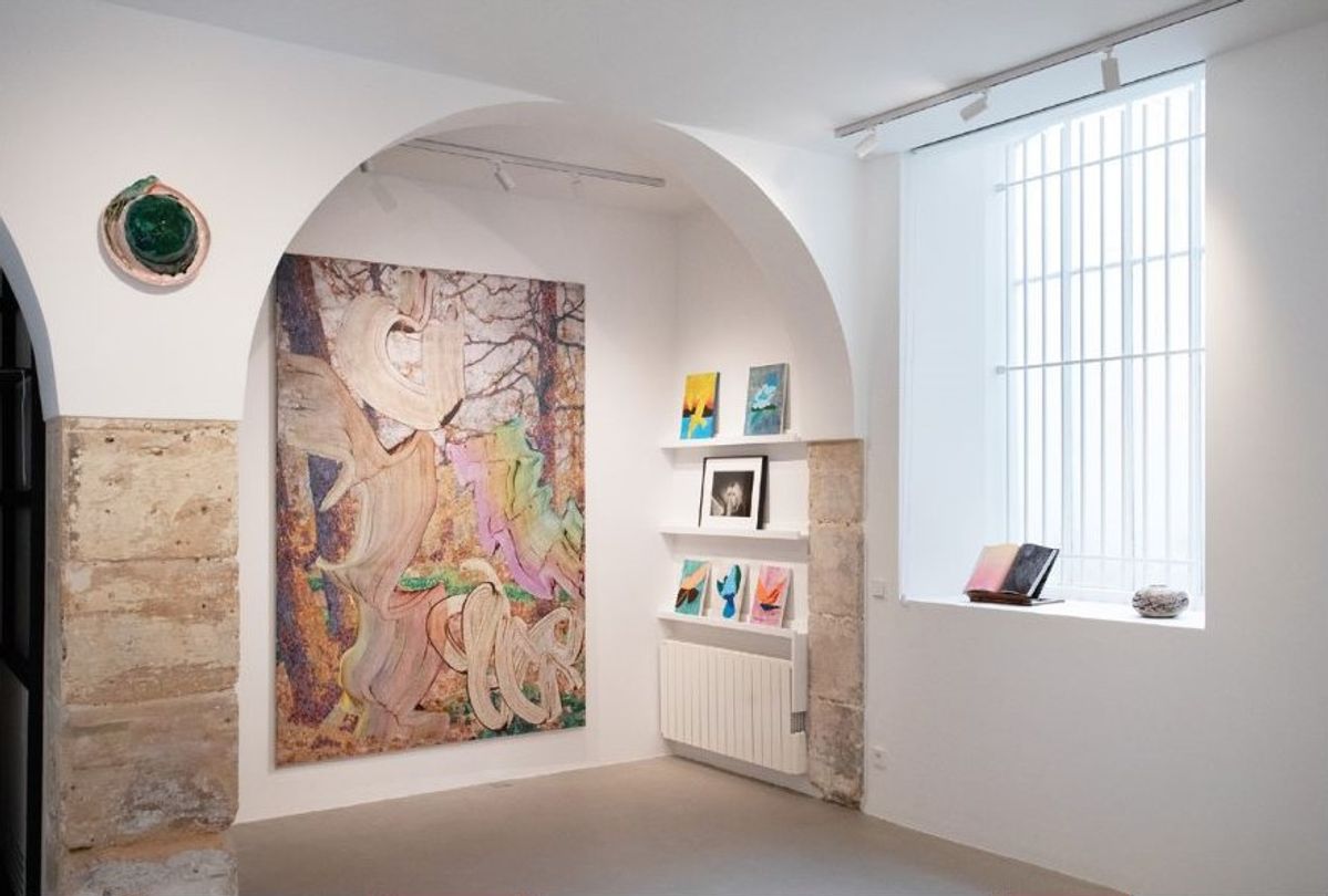 Le nouvel espace de la galerie Anne-Laure Buffard, rue Chapon, dans le 3e arrondissement de Paris. Photo Wonwoo Kim