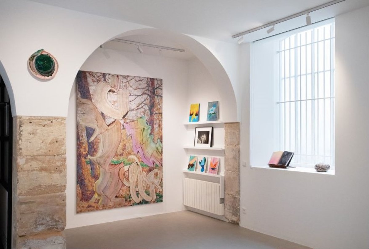 Le nouvel espace de la galerie Anne-Laure Buffard, rue Chapon, dans le 3e arrondissement de Paris. Photo Wonwoo Kim