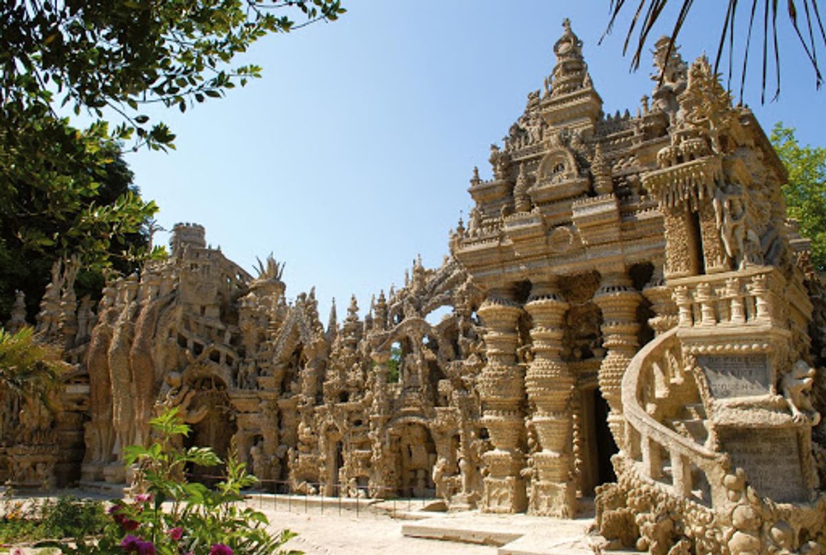 Le Palais idéal du facteur Cheval, situé à Hauterives, dans la Drôme. © Frédéric Jouhanin