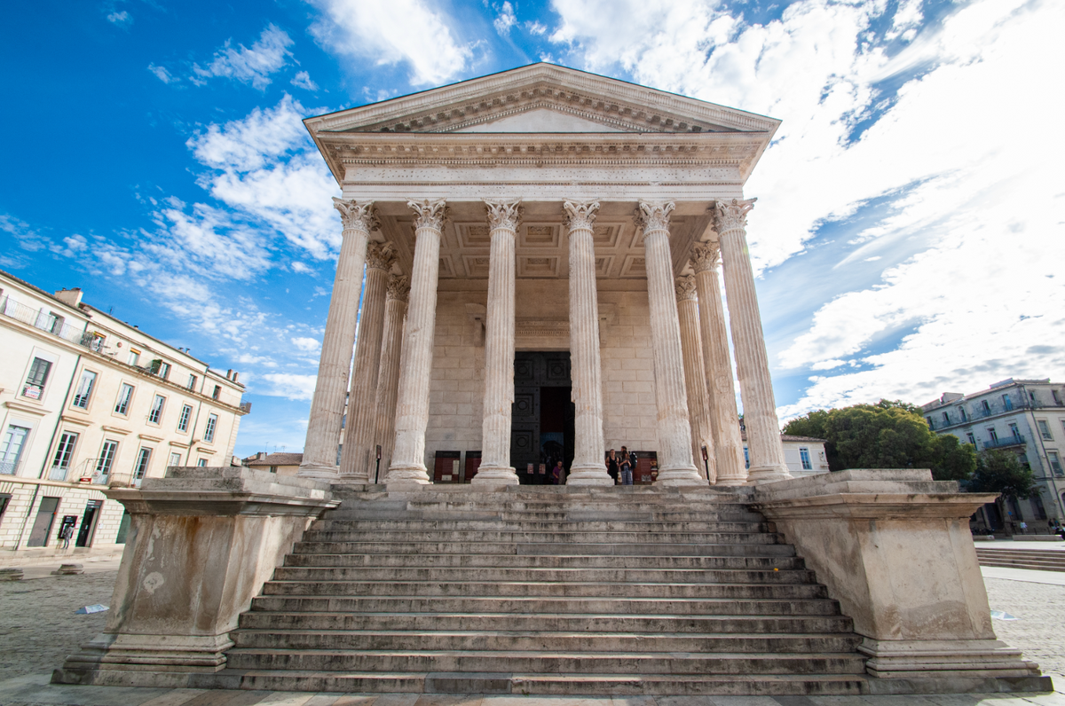 La Maison Carrée de Nîmes a été inscrite au patrimoine mondial de l’Unesco le 18 septembre 2023. D.R.