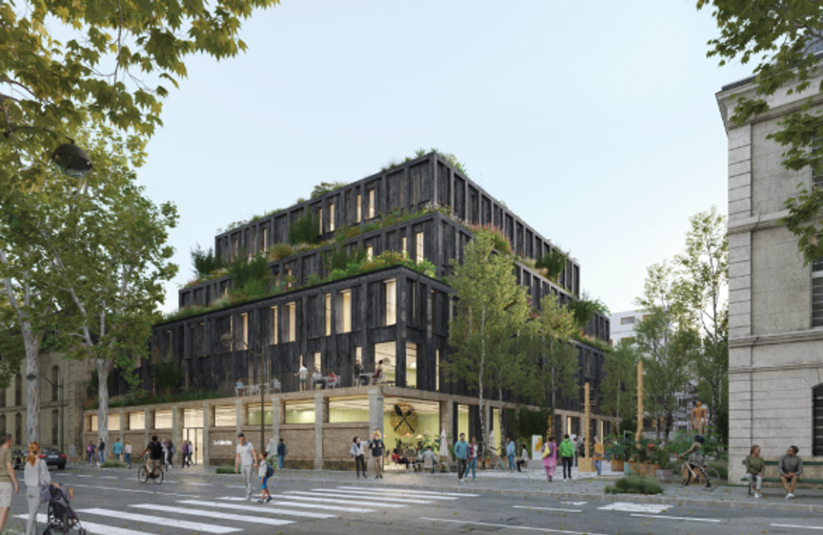 Bâtiment Denfert. © lotoarchilab