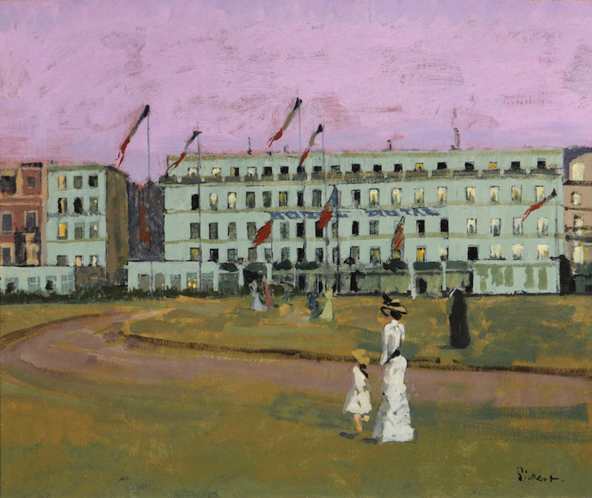 Walter Sickert, L’Hôtel Royal, Dieppe, 1894, huile sur toile, Sheffield Museums Trust. © Museums Sheffield