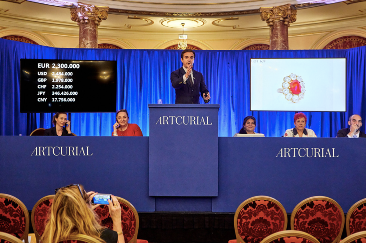 La Monaco Auction Week à l’Hôtel Hermitage. © Artcurial