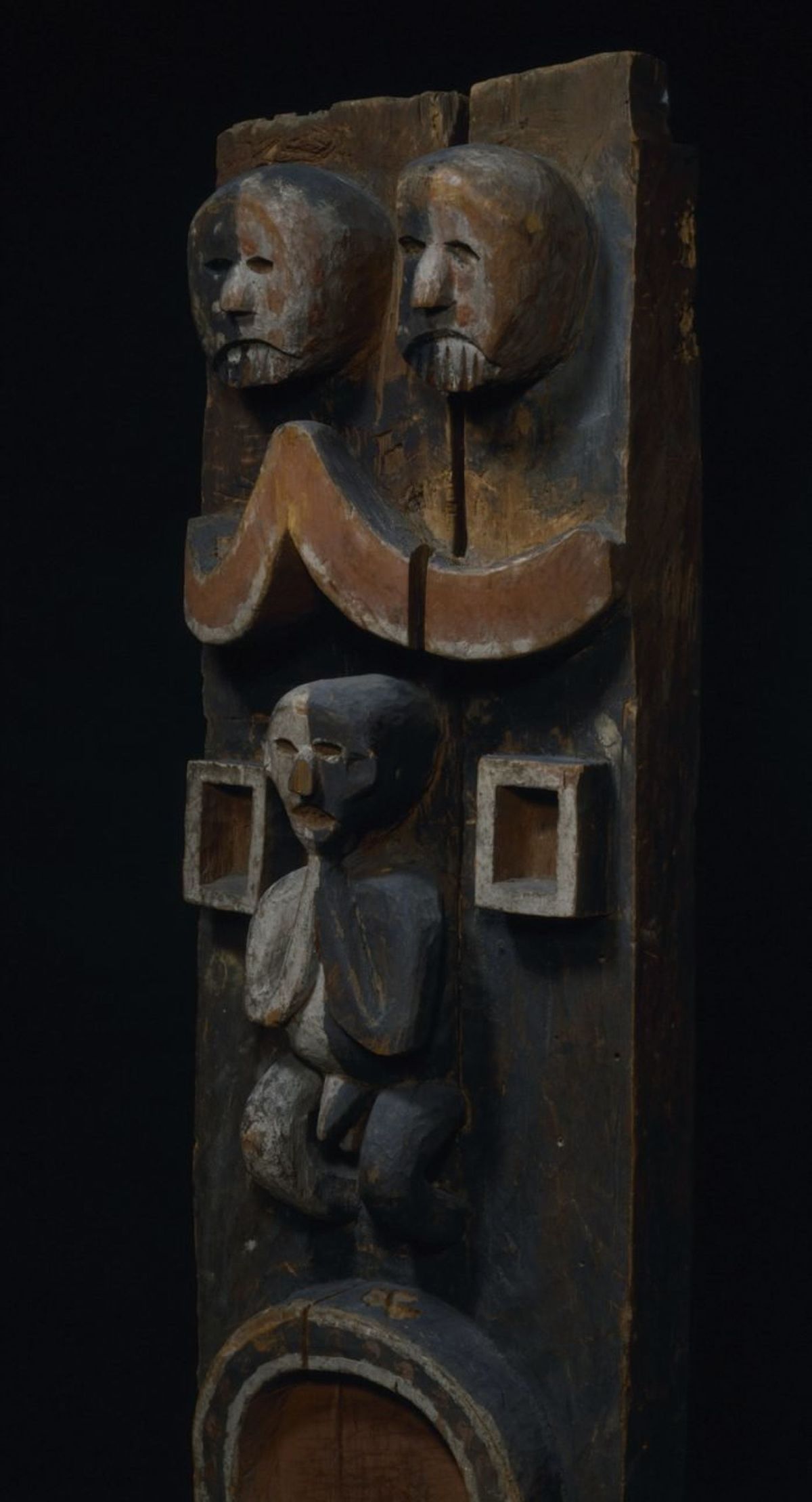 Le «Poteau du Cavalier bleu», qui a inspiré Franz Marc, est l’un des objets étudiés dans l’enquête camerounaise. © Museum Fünf Kontinente, Munich