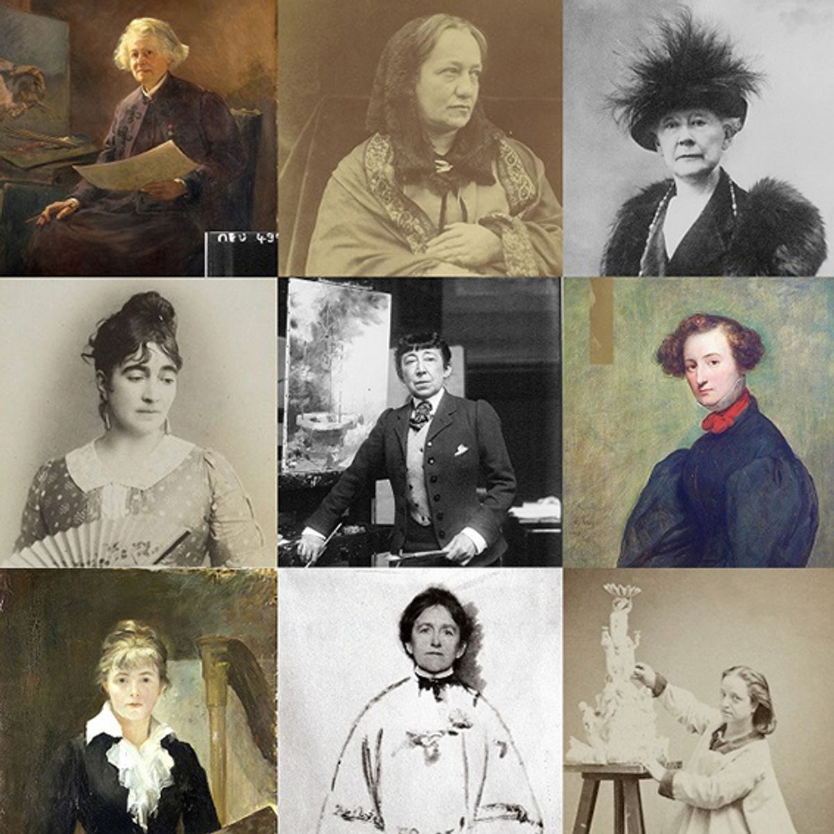 Rédigées par l’équipe du musée d’Orsay, les notices d’artistes seront publiées sur le site Internet d’Aware jusqu’en décembre. © D.R.