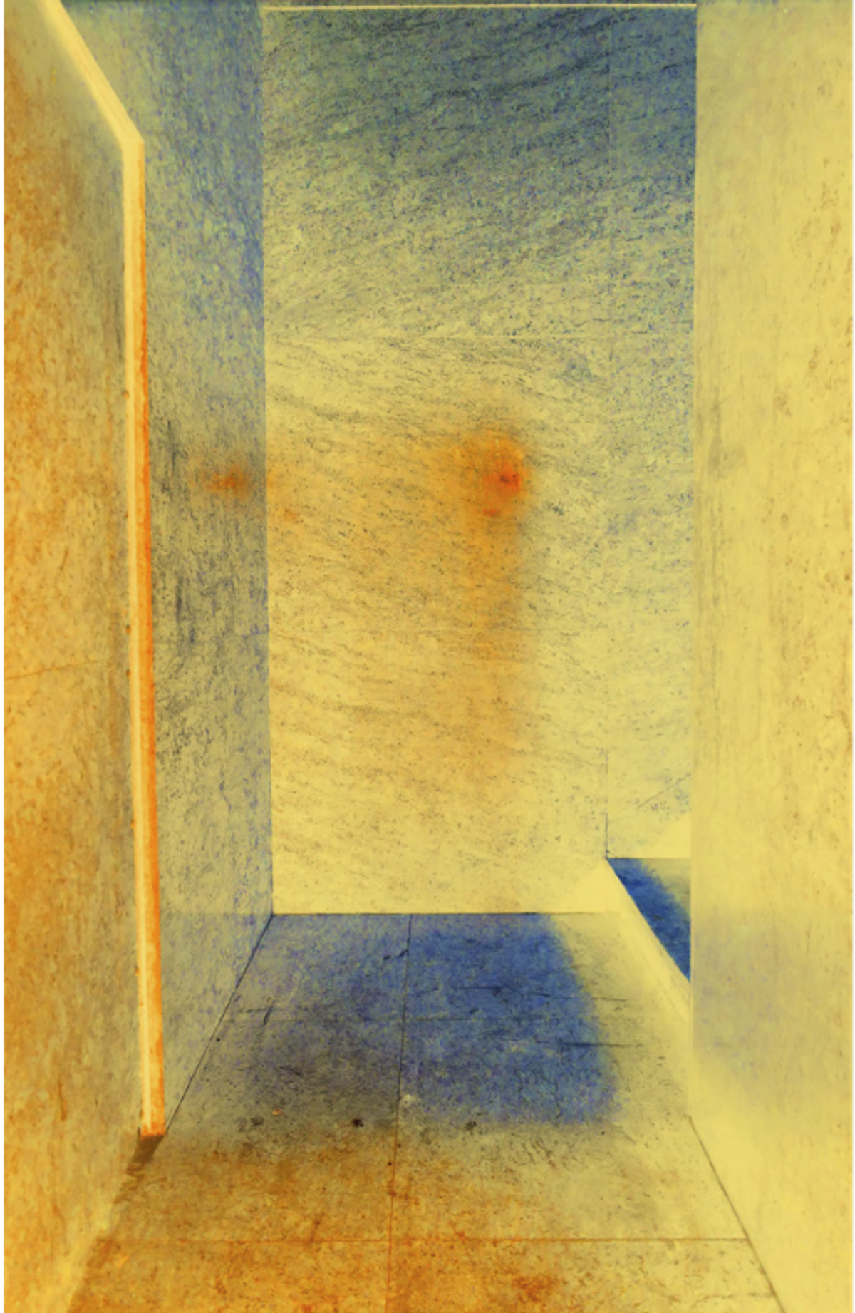 Aglaia Konrad, BT 03, 2021, impression jet d’encre sur papier, aluminium, cadre. Courtesy de l’artiste et galerie Nadja Vilenne