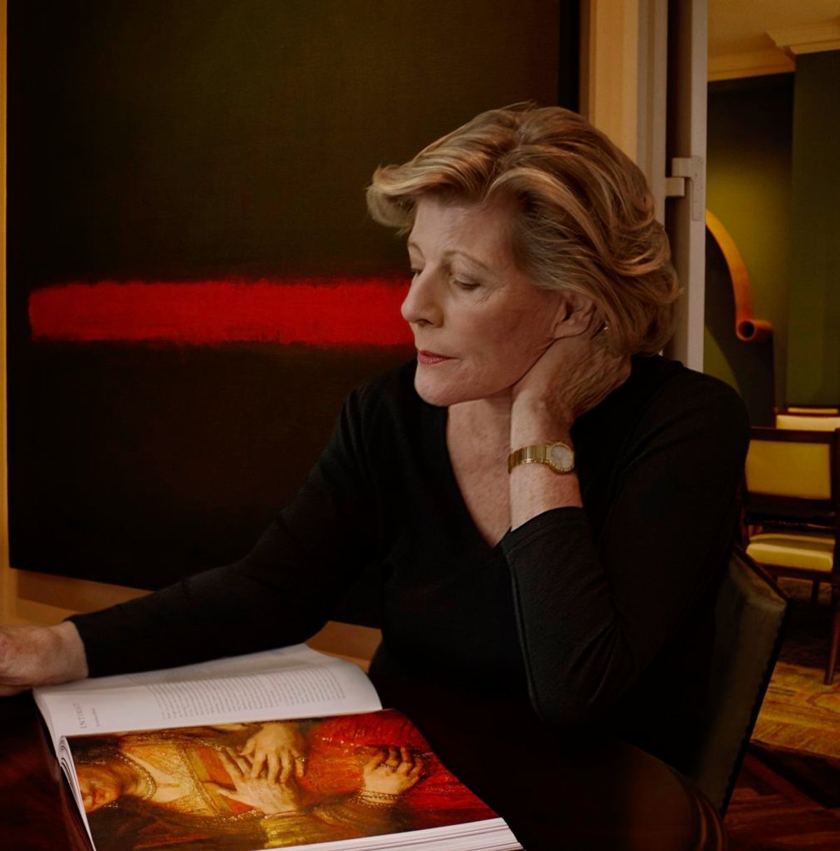 Agnes Gund, 2014, New York. Courtesy the Dwight D. Opperman Foundation / Photo : Annie Leibovitz