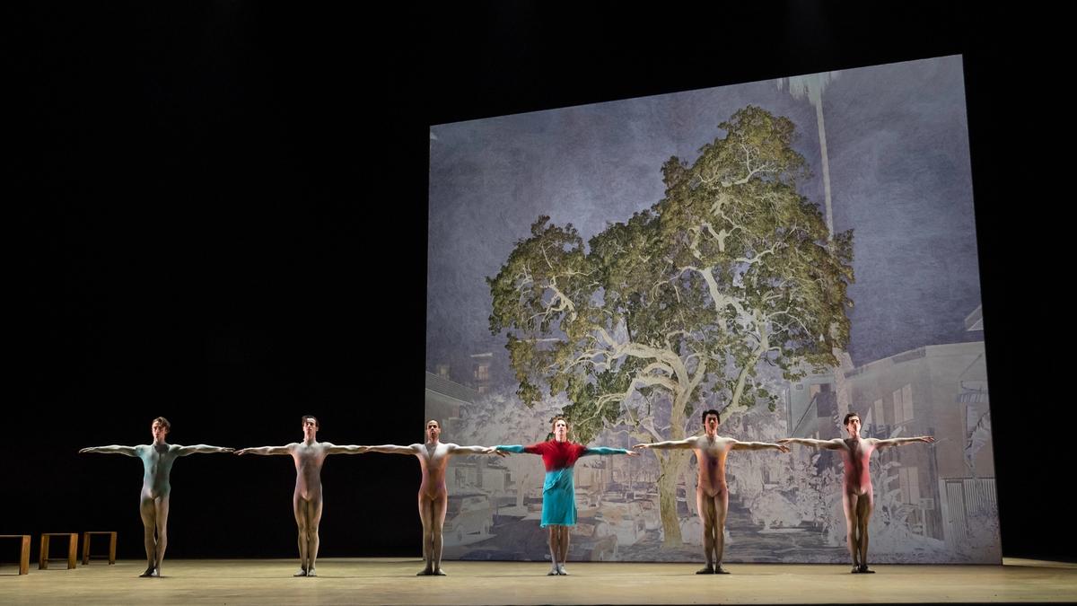 The Dante Project (chorégraphie de Wayne McGregor), Royal Ballet. Décors et costumes de Tacita Dean. © 2021 ROH / Andrej Uspenski
