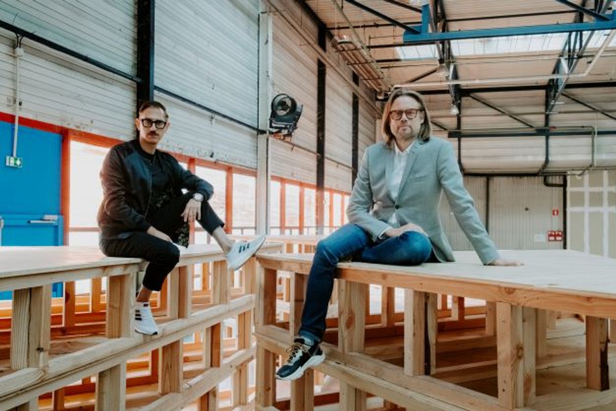 Sam Bardaouil et Till Fellrath. Photo: Blandine Soulage