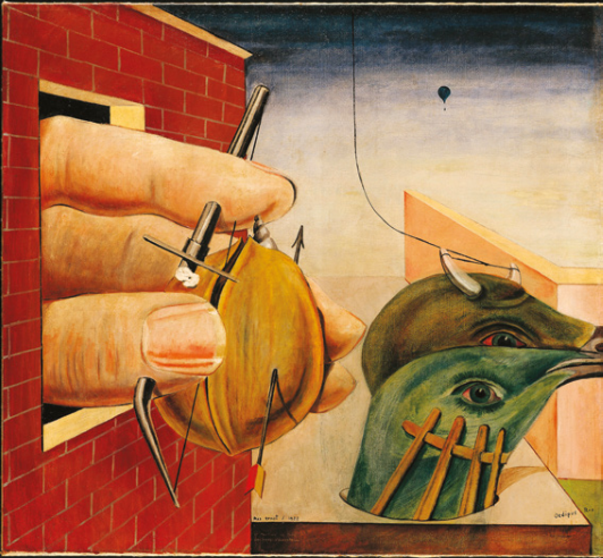 Max Ernst, Oedipus Rex, 1922, huile sur toile, collection particulière.
© Max Ernst by SIAE 2022. Courtesy Fine Arts Images/Mondadori Portfolio