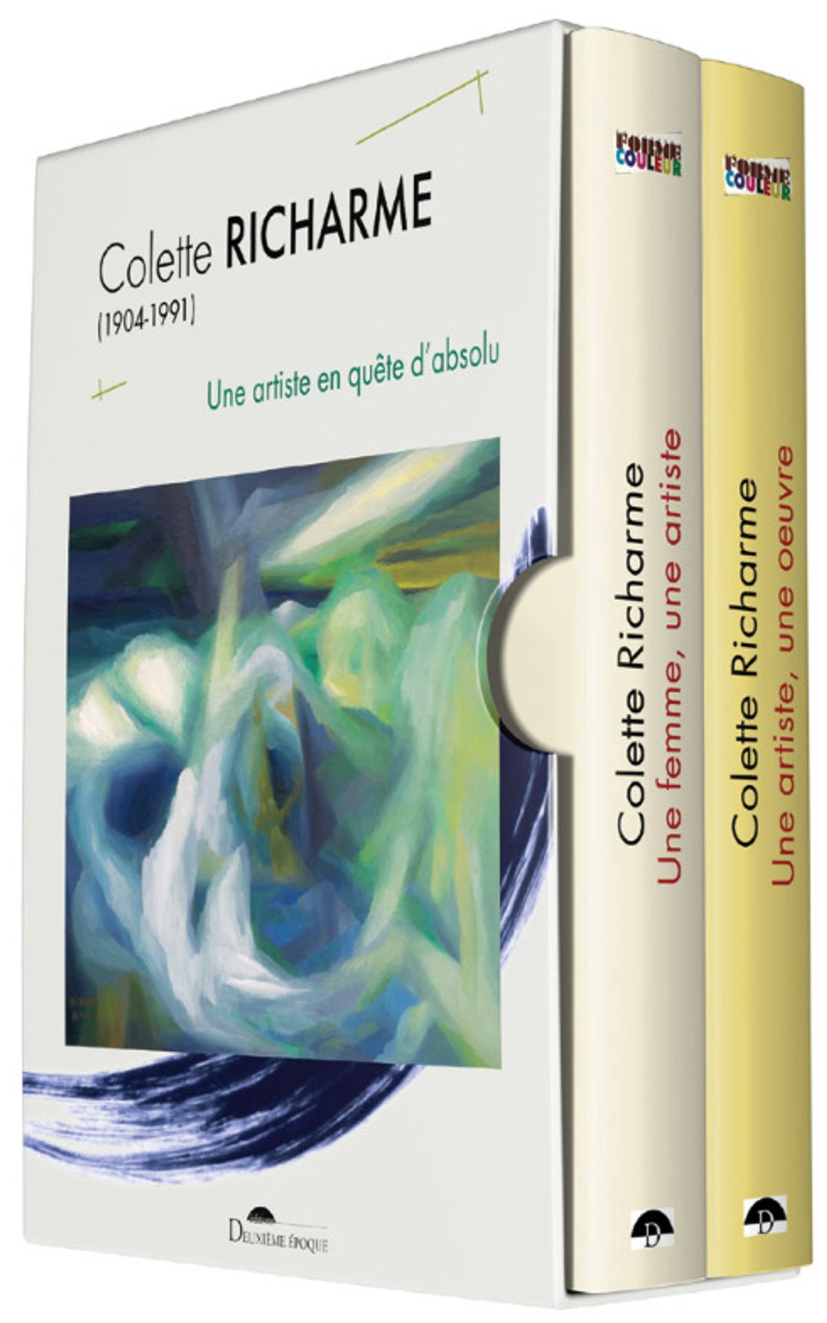 Jean-Luc Bourges et Régine Monod (dir.), Colette Richarme (1904-1991). Une artiste en quête d’absolu, Montpellier, Deuxième époque, 2023, 2 volumes sous coffret, 864 pages, 68 euros.