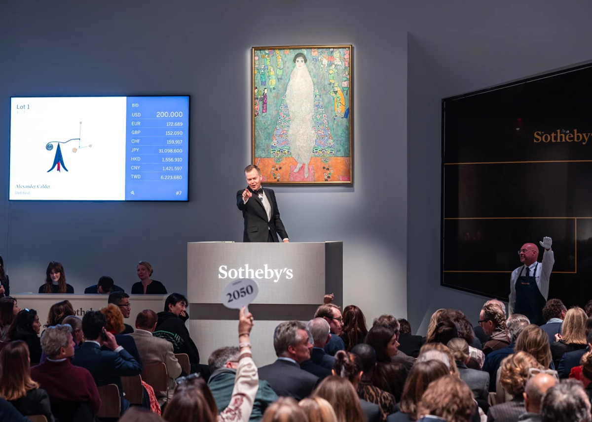 Vente de la collection Leonard A. Lauder chez Sotheby's en novembre 2025. Photo Julian Cassidy pour Sotheby's
