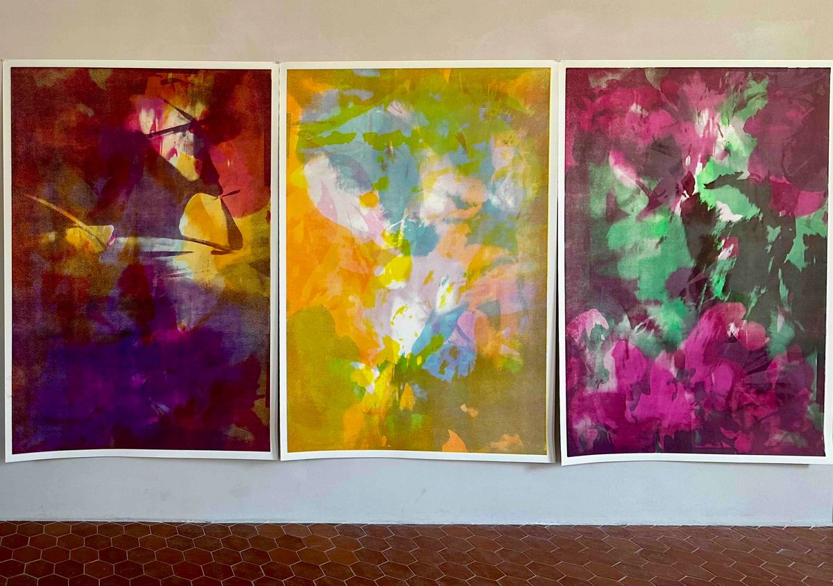 Œuvres réalisées en résidence à Arles par Pooya Abbasian, lauréat de la 3e édition du Prix Art & Environnement créé par Lee Ufan Arles et la Maison Guerlain. Photo Philippe Régnier