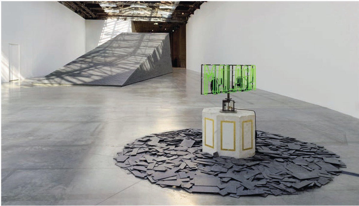 Vue de l’exposition « Amalgam » de Theaster Gates.
© André Morin