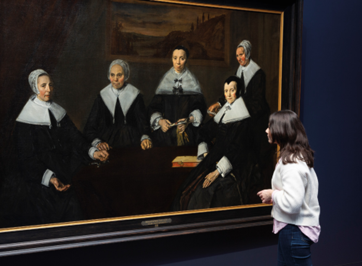 Vue d’exposition, « Frans Hals », Rijksmuseum, Amsterdam, 2024. Photo Rijksmuseum/Albertine Dijkema