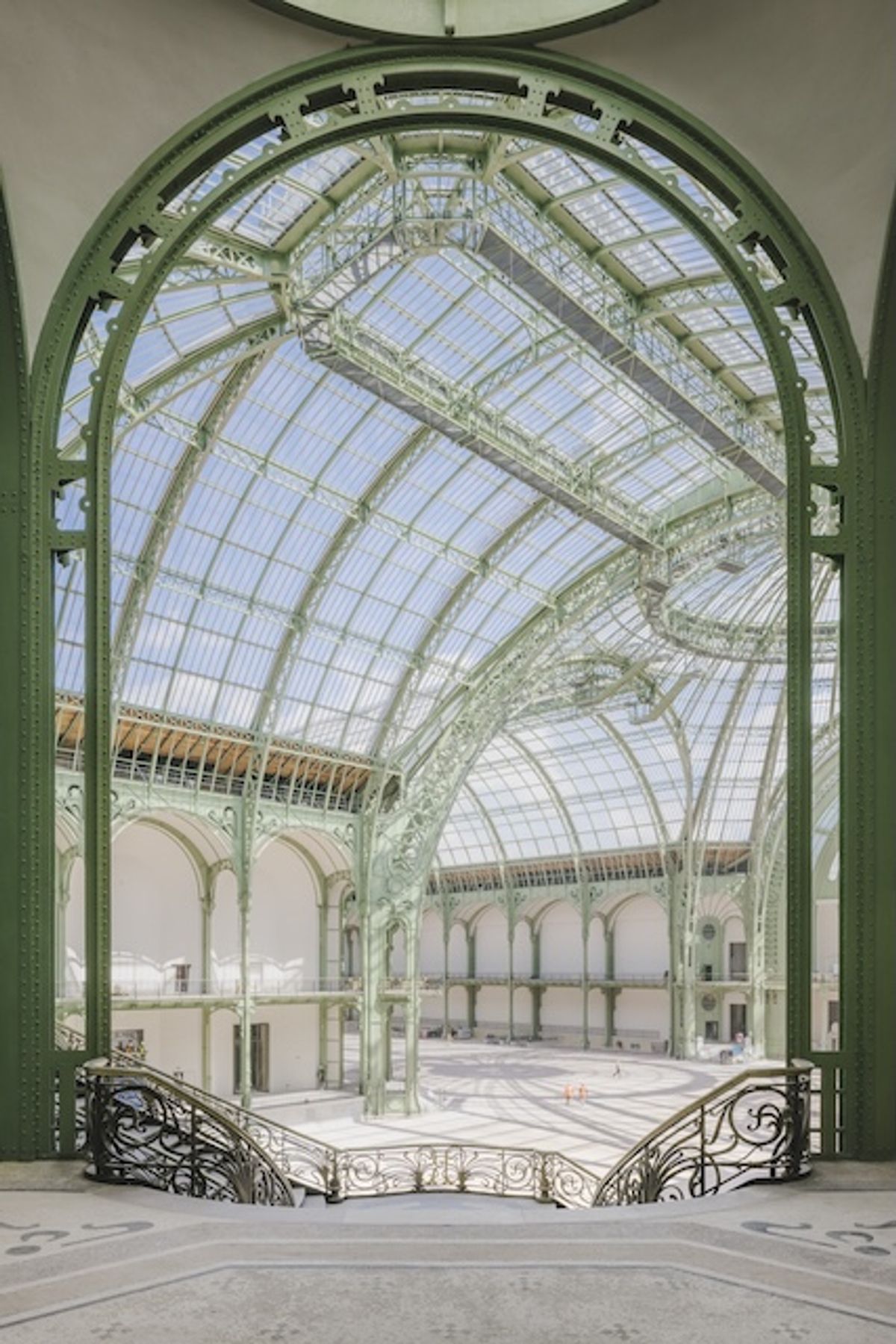 Vue de la nef pendant les travaux.

©Laurent Kronental pour Chatillon Architectes 2024.