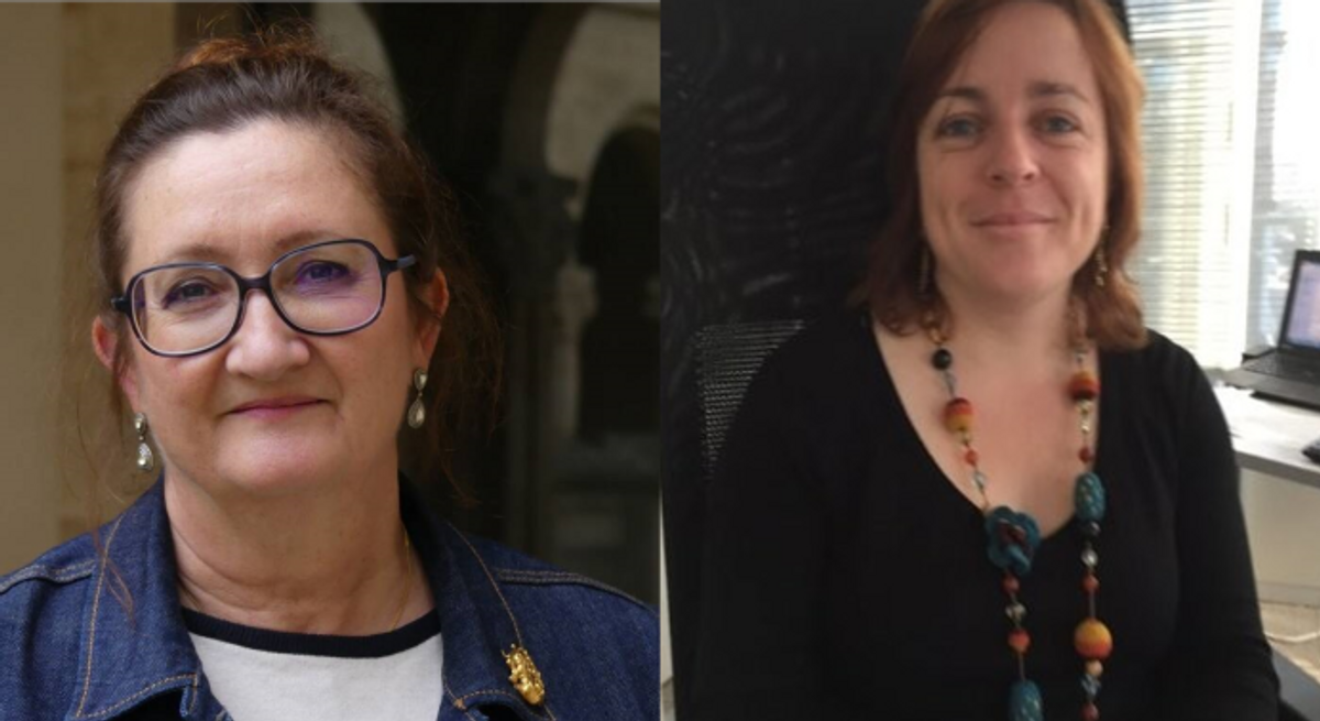 Christine Diacon. Photo : Ministère de la Culture ; Delphine Christophe. Photo : LinkedIn