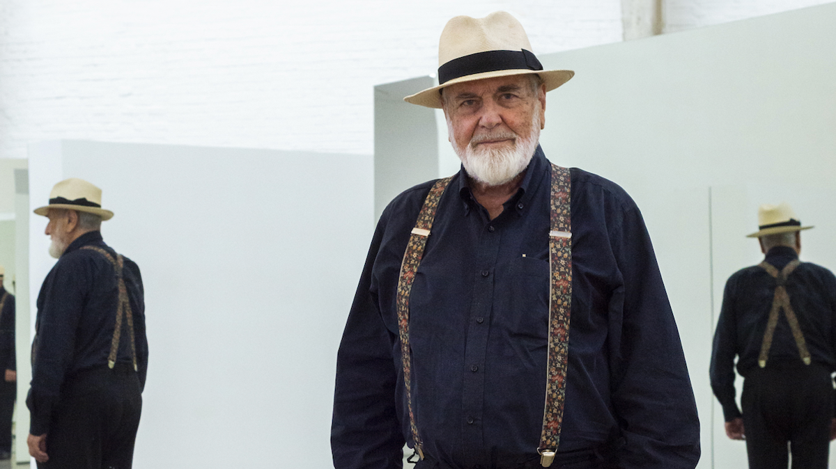 Michelangelo Pistoletto. Courtesy Galleria Continua