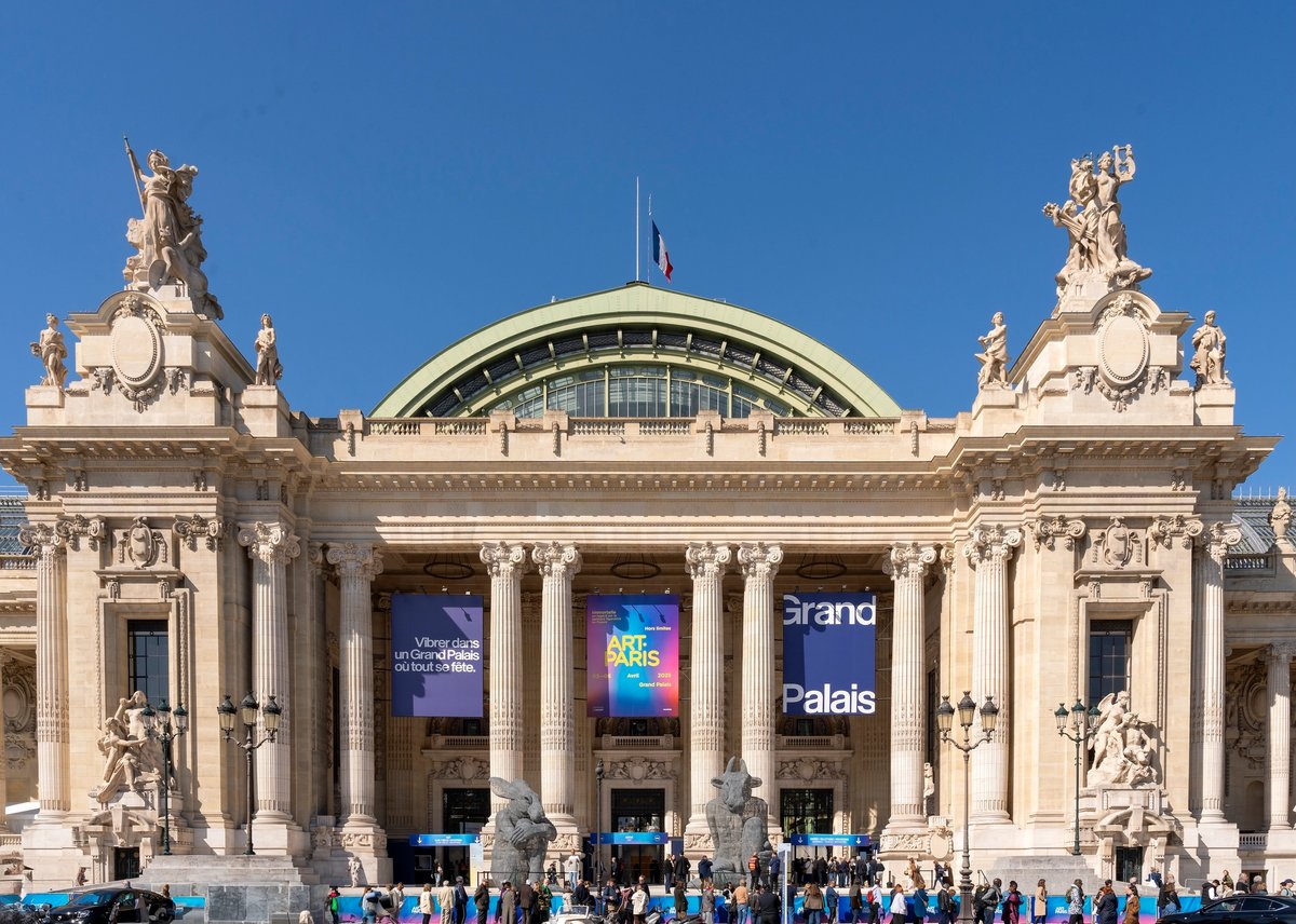 Art Paris 2025, au Grand Palais. © Art Paris. Photo : Marc Domage