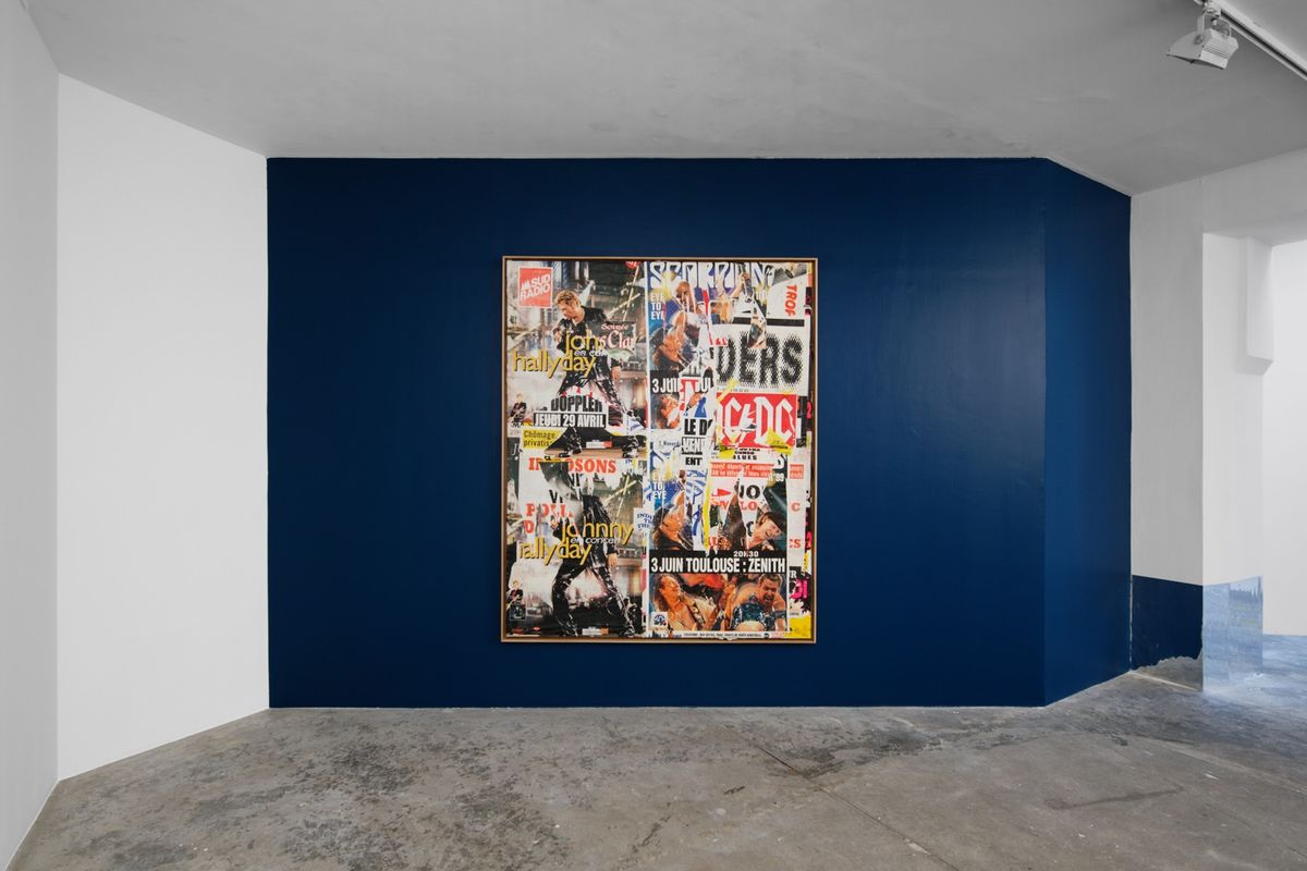 Vue de l’exposition « Jacques Villeglé : Star » à la Galerie Georges-Philippe et Nathalie Vallois, Paris. Photo : Aurélien Mole