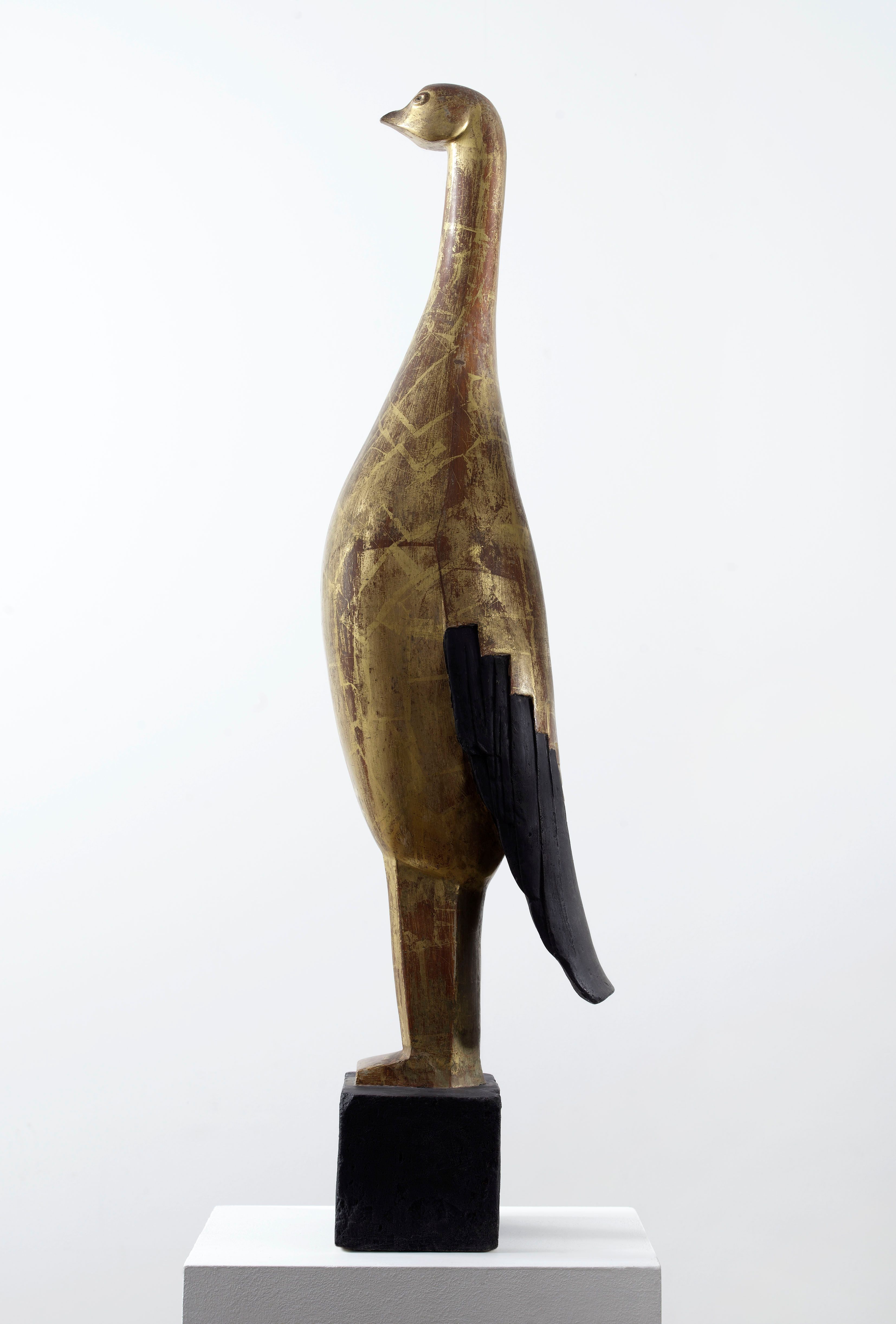 Ossip Zadkine, L’Oiseau d’or, 1924, plâtre peint doré à la feuille, Paris, musée Zadkine.

© Paris Musées/Musée Zadkine. Photo Eric Emo