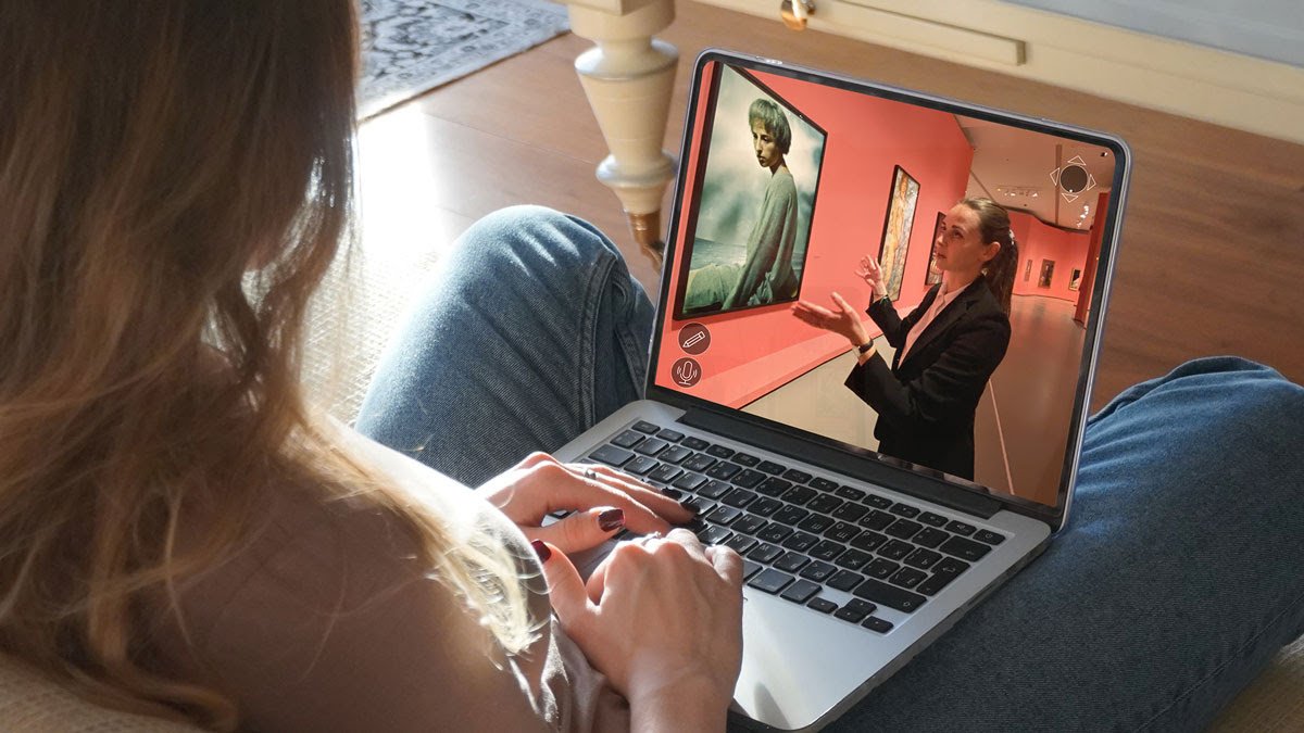 Les visites virtuelles de l’exposition « Cindy Sherman » sont accessibles pour 4 euros. © D.R.