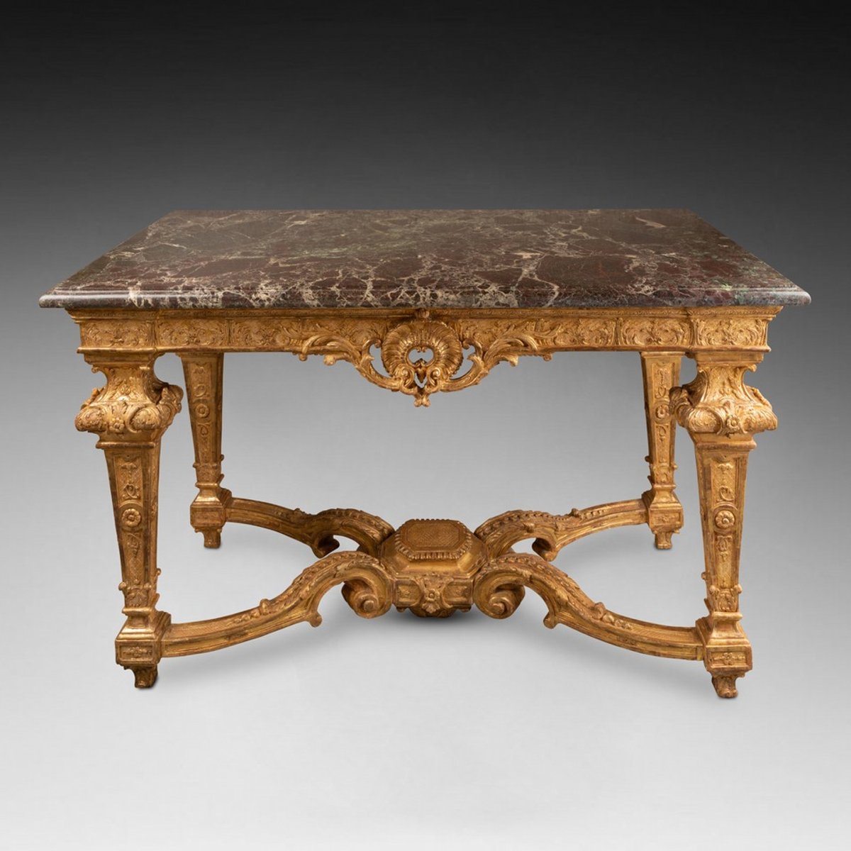 Bureau dit Mazazin, époque Régence, 1710-1720. Courtesy Galerie Isabelle Chalvignac, Carré Rive Gauche