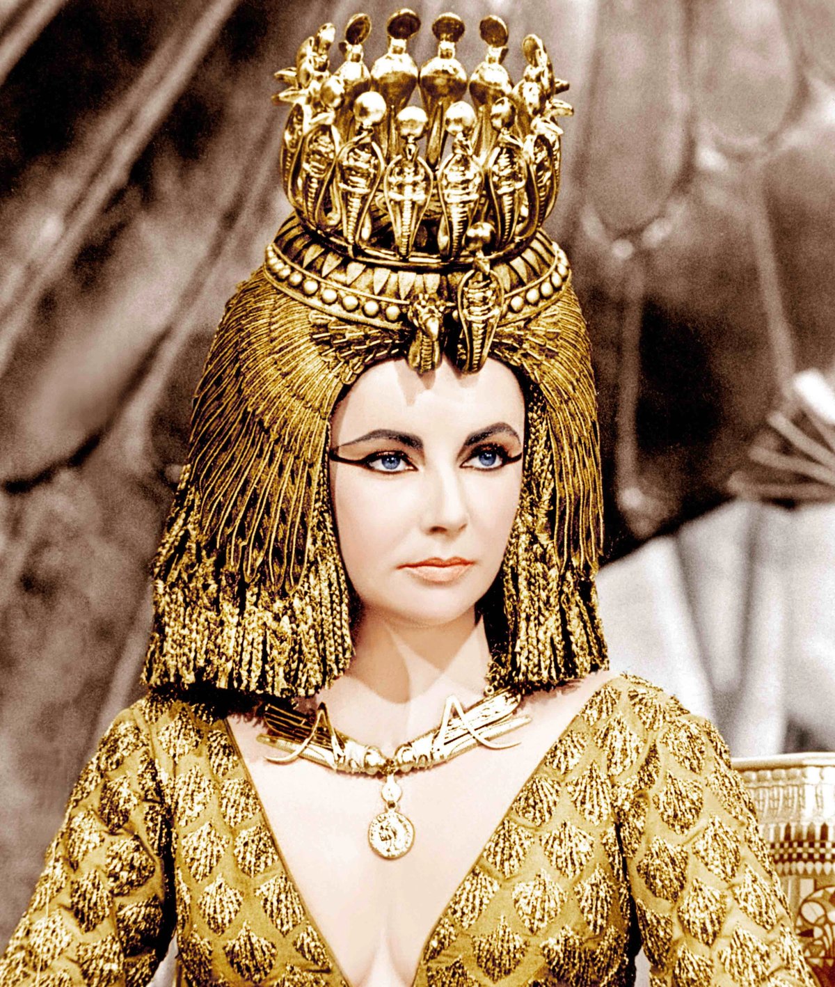 Elizabeth Taylor dans Cleopatre, réalisé par Joseph L. Mankiewicz, 1963. © 20th Century Fox Film Corporation, Everett Collection