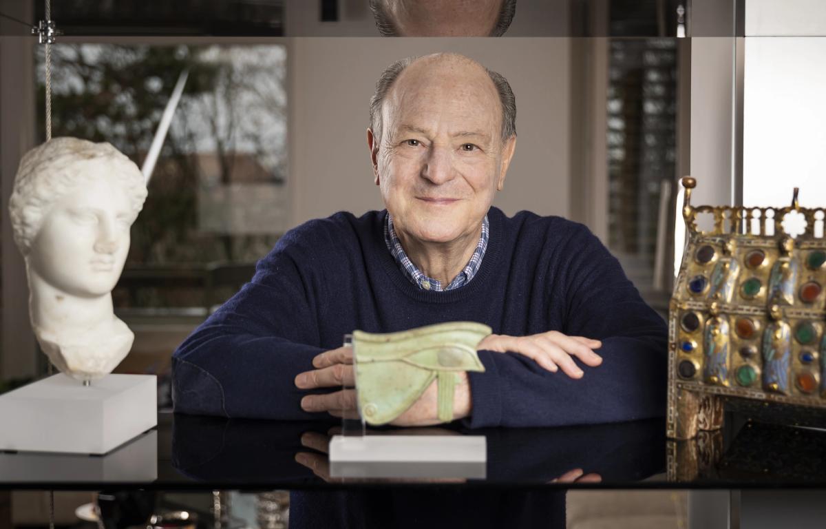 Jean-Claude Gandur. © Fondation Gandur pour l’Art, Genève. Photo : Grégory Maillot/ point-of-views.ch