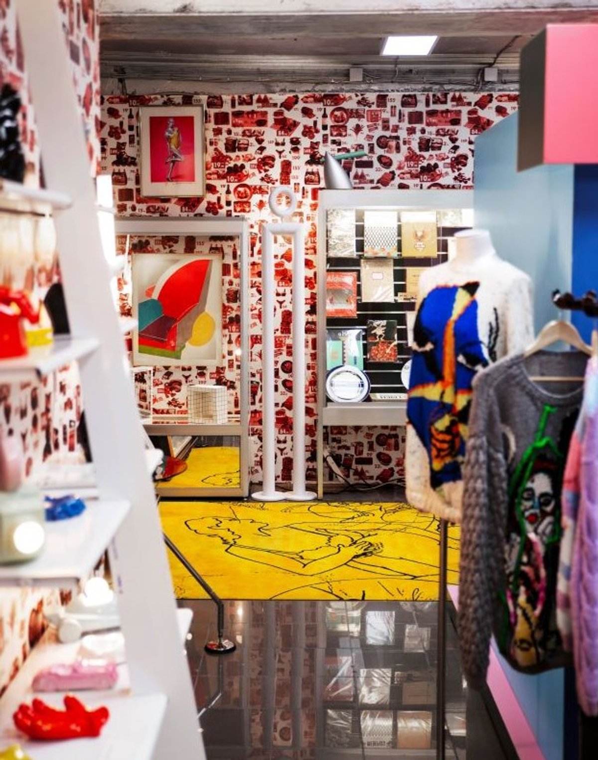 La galerie ITEM IDEM, au 12 rue Bleue, à Paris.
© Brice Chatenoud