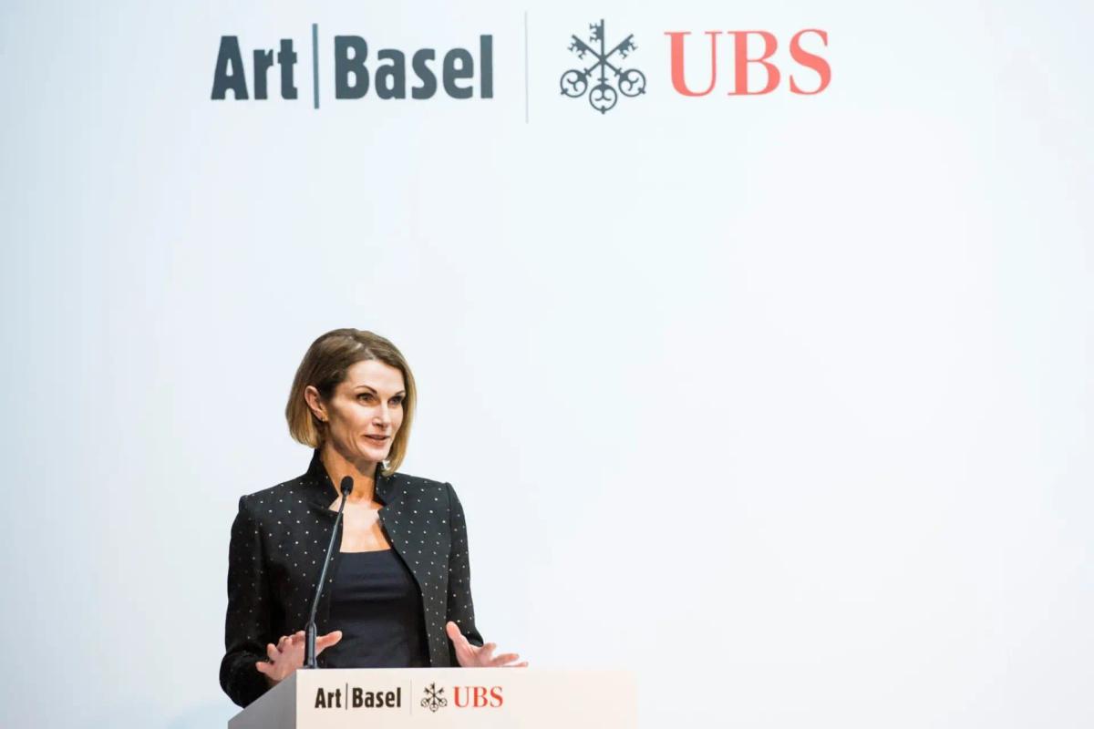 Clare McAndrew, auteure de l'UBS & Art Basel Art Market Report.

Courtesy Art Basel/UBS