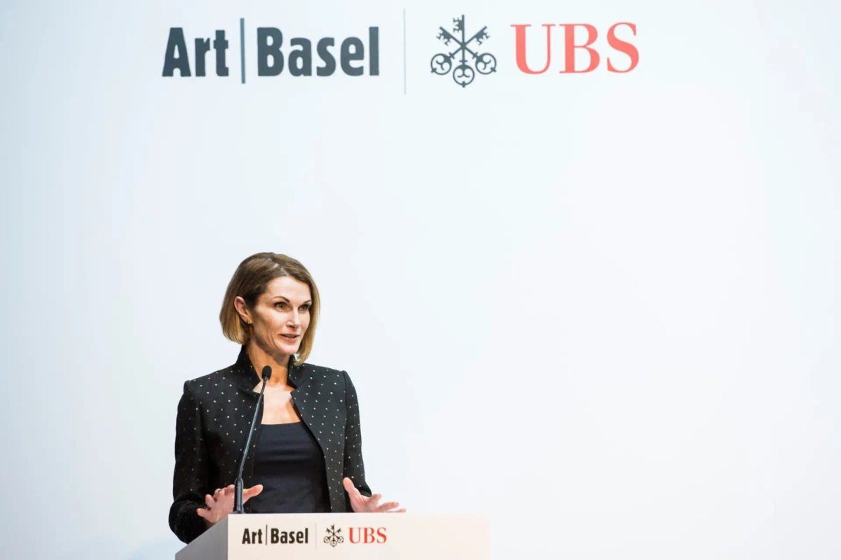 Clare McAndrew, auteure de l'UBS & Art Basel Art Market Report.
Courtesy Art Basel/UBS